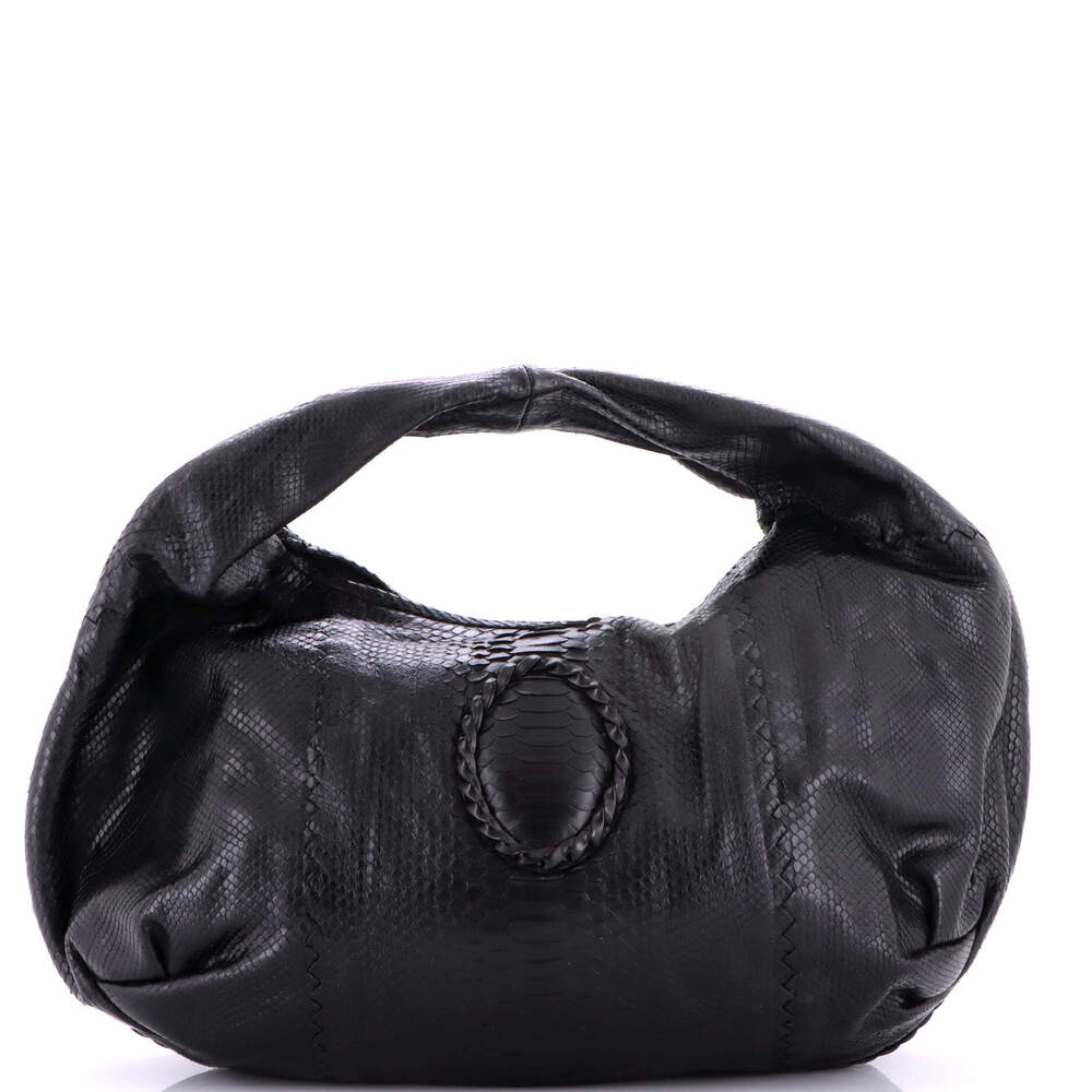 Bottega Veneta Large Belly Hobo Python
